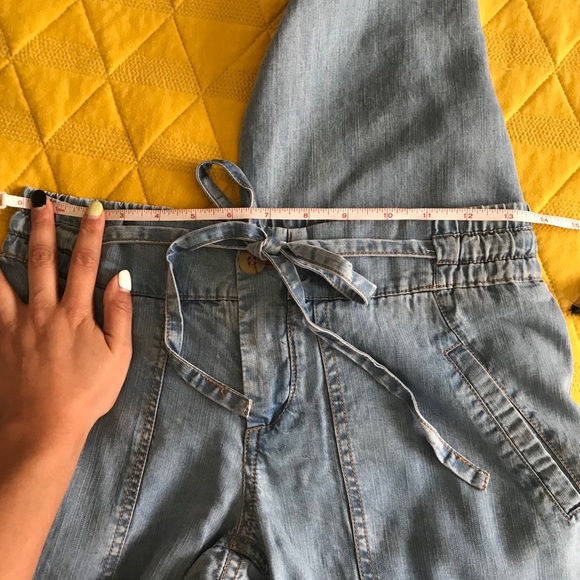 Wide leg chambray pants - Picture 5 of 5